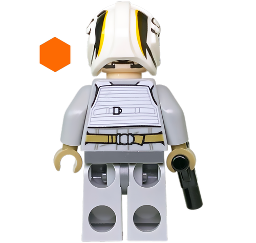 LEGO Star Wars Sandspeeder Gunner minifigura sw0881 del set 75204 - Imagen 4 de 4
