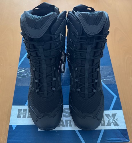 *NEW Haix Black Eagle Athletic 2.0 T Boots High BLK Side Zipper Men's Size US 10 - Picture 2 of 12