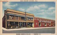 Postcard The Naden Store Camden New Jersey NJ