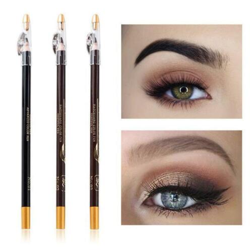 Eyebrow Pencil Eye Brow Eyeliner Pen With Pencil Sharpener Long Lasting - Picture 1 of 15