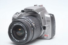 Canon EOS Digital Rebel XT DSLR Camera W/Sigma 28-80mm Lens Kit
