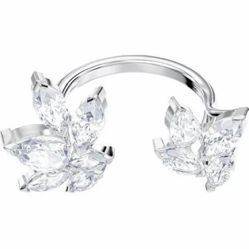 *NUOVO* ANELLO SWAROVSKI LOUISON CRISTALLO TAGLIA 52