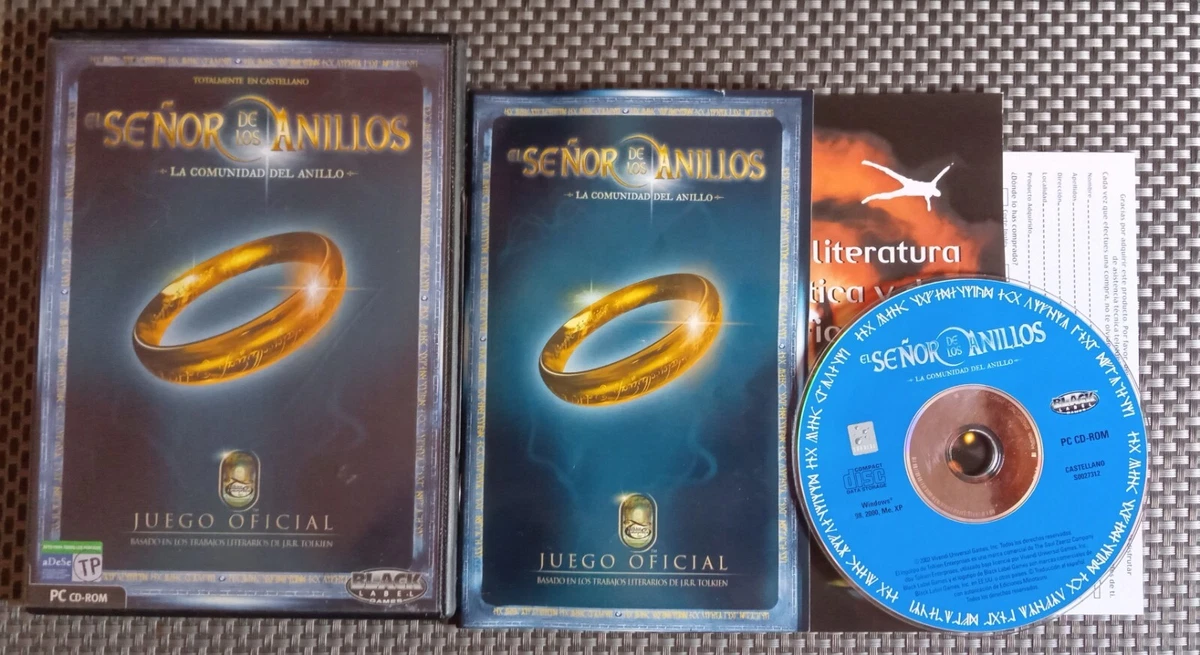 El Se or de los anillos La comunidad del anillo PC.Completo eBay
