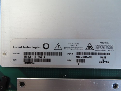 Lucent Technologies STGRLS-TM-OC3-2 Stinger TRUNK Module Rev. D - Picture 3 of 11