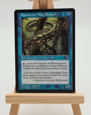 Taucher im Wurzelwasser  Sturmwind  Magic Karte MTG deutsch  (Rootwater Diver)
