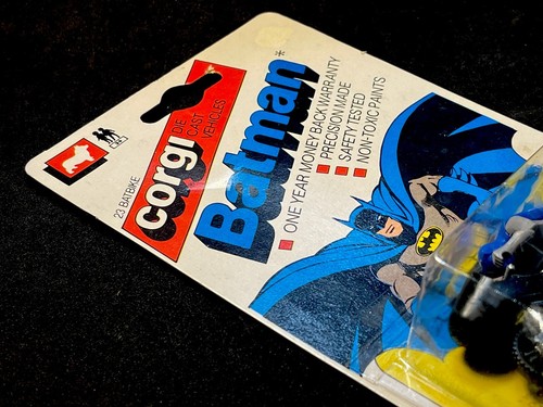1983 Rarität Zustand vTg Batman Batbike Motorrad DC Comic Superheld Die Cast - Bild 24 von 24
