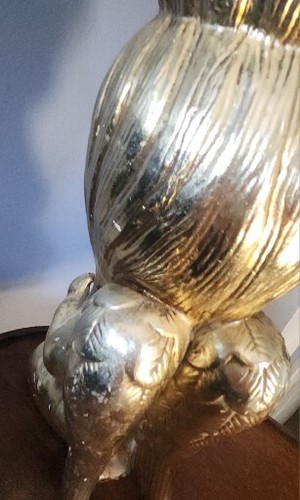 DE COLECCIÓN 12" JAPÓN AÑOS 60 MOD MCM ORO ÁNGEL HADA NIÑA COLMENA ESTATUA ESTATUILLA DIFÍCIL DE ENCONTRAR - Imagen 13 de 20