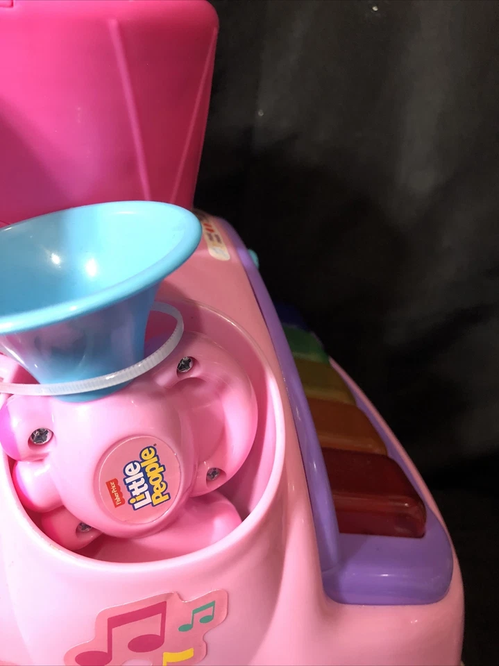 Игрушка для верховой езды Fisher-Price Little People музыкальный парад с музыкой розовая - Изображение 4 из 4