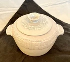 Frankoma Aztec Bean Pot With Lid 7W