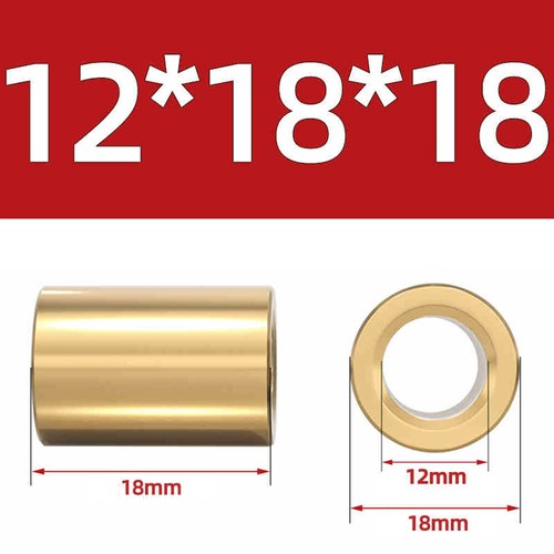 Brass Oil Bearing Powder Metallurgy Self-Lubricating Inner Diameter 3/4/6/8/60mm - Picture 99 of 236