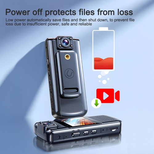 2K Police Body Camera with Audio Night Vision Dash Camera Daily Security Sports - Picture 14 of 26