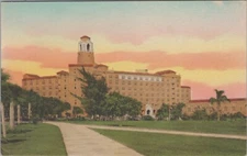 Vinoy Park Hotel St Petersburg FL Florida Hand Colored Albertype postcard G686