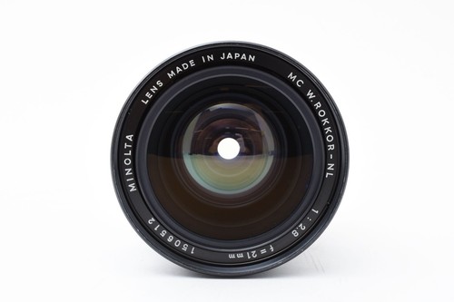 Minolta MC W.Rokkor-NL 21mm f/2.8 Wide Angle Lens SR MC MD From JAPAN [Exc] Read - Picture 3 of 12
