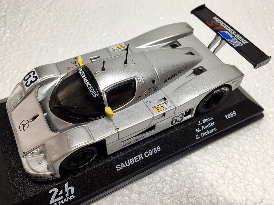 1:43 SAUBER C9/88 (1989) 24H Le Mans Modello Ottime Condizioni🔝(NO 1:24 - 1:18) - Immagine 4 di 4