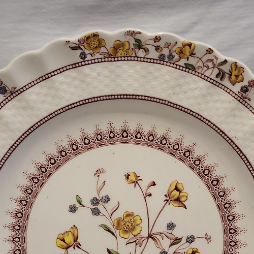 vintage Copeland Spode BUTTERCUP Dinner Plate Made in England Old Mark - 6 - Picture 7 of 13