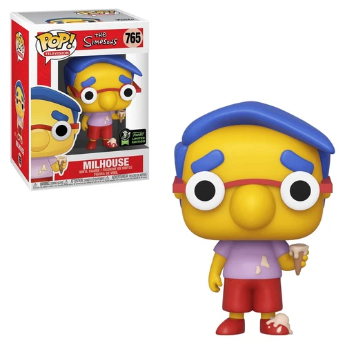 Funko POP! Television: The Simpsons - Milhouse (2020 ECCC)(Damaged Box) #765