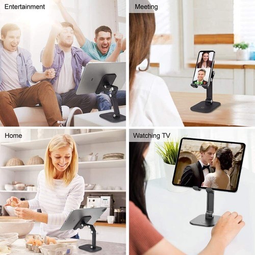 Adjustable Universal Tablet Stand Desk Holder Mount For Cell Phone iPad iPhone - Picture 8 of 8