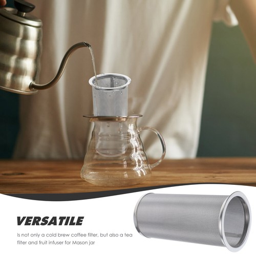 Cartouche Filtrante En Acier points de vente Inoxydable Maille Filtre À Café Réutilisable