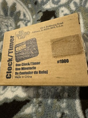 Pampered Chef retired DIGITAL CLOCK TIMER #1900 Kitchen New in Box