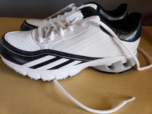 ADIDAS FALCON TRAINER - NEW - WHITE AND BLACK - MALE SIZE 7.5 - Picture 2 of 6