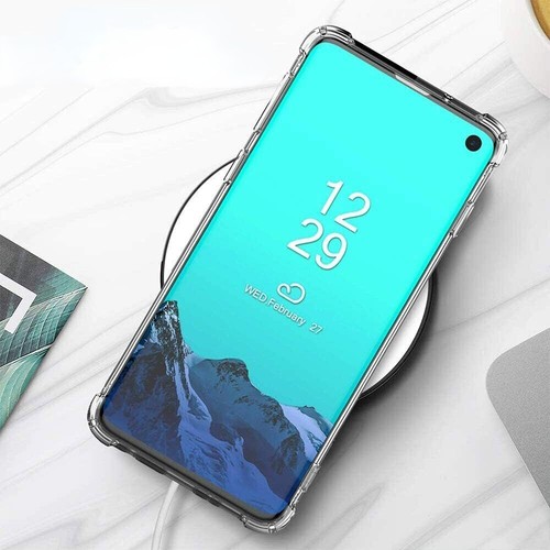 For Samsung Galaxy S10e S10 Shockproof Clear Transparent TPU Bumper Case - Picture 9 of 10