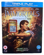 Immortals - Triple Play (Blu-ray + DVD + Digital Copy) - New & Sealed