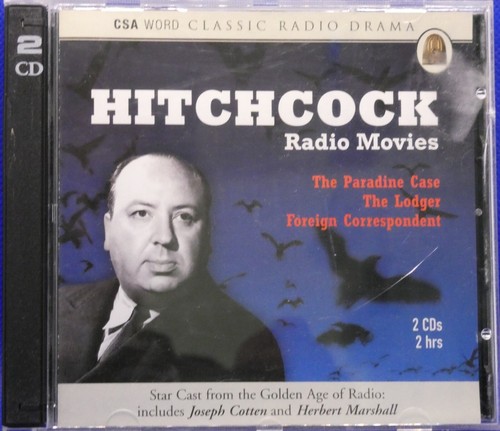 CLASSIC RADIO DRAMA. CD.ALBUM. HITCHCOCK RADIO MOVIES.  (M0064) - Foto 1 di 3