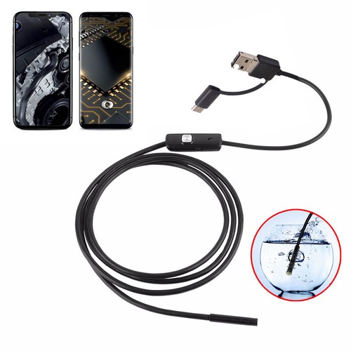 7mm HD Snake Endoscope Borescope Inspection Camera for USB Type C Android PC - Picture 26 of 32