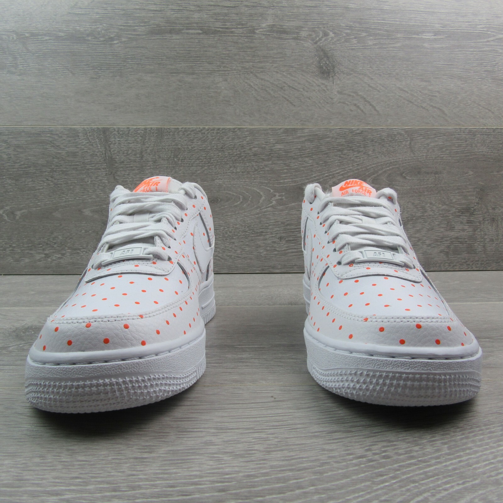 Nike Air Force 1 '07 Womens Womens Womens shoes Size 9.5 White orange Polka Dot AT5019 100 New 2ef6a3 Nike Air Force 1 '07 Womens Womens Womens shoes Size 9.5 White orange Polka Dot AT5019 100 New 2ef6a3