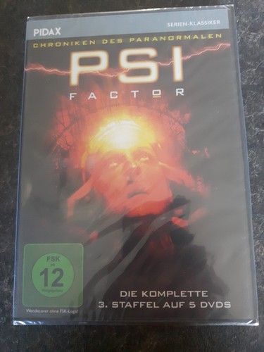 PSI Factor Complete Season 3 1998-99 DVD Widescreen Region 2 PAL New Sealed - Picture 1 of 2