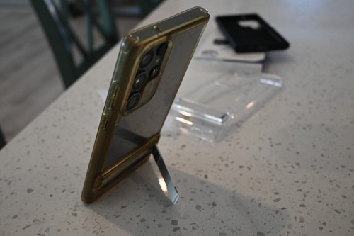 Funda de teléfono ESR para Samsung Galaxy, modos de soporte S23 ultra transparente (decolorido) USADA - Imagen 7 de 10