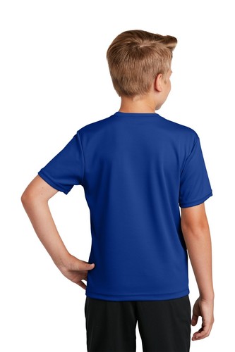 Sport-Tek YST340 Youth Posicharge Racermesh Tee Top Moisture Wicking T-Shirt - Picture 101 of 111