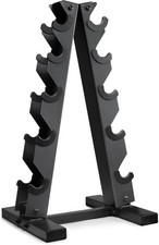 CAP Barbell A-Frame Dumbbell Weight Rack | Color Series Carbon 