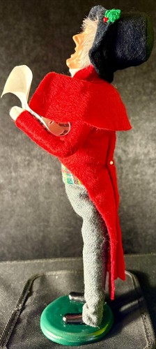 Byers Choice The Carolers Grandfather In Red 126R #36 of 100 Signed & Dated 1996 - Picture 4 of 10