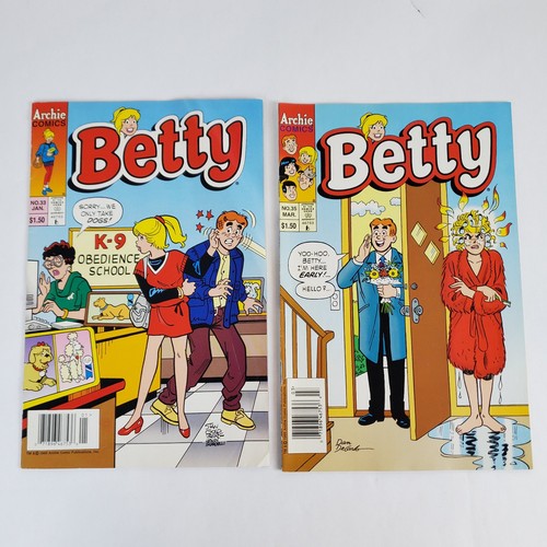Archie Comics Betty Vintage 1995-1996 - (Lot of x10) #27-33 #35 #39 #40 Comic Book - Bild 17 von 24