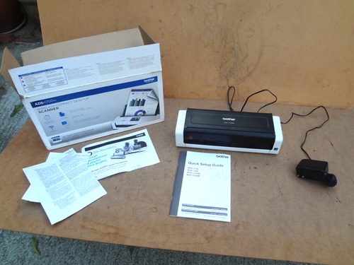 Brother ADS-1700W Wireless Color Scanner Touchscreen w/ Power Supply - Bild 4 von 8