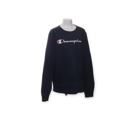 Champion, Sweatshirt, Größe: 162/167, Blau, Baumwolle/Polyester, Print #Yrc