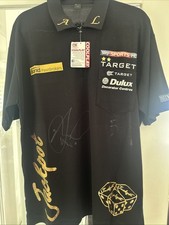 Adrian Lewis Signed Darts Shirt From 2013 Brand New Double Signed! Very Rare!