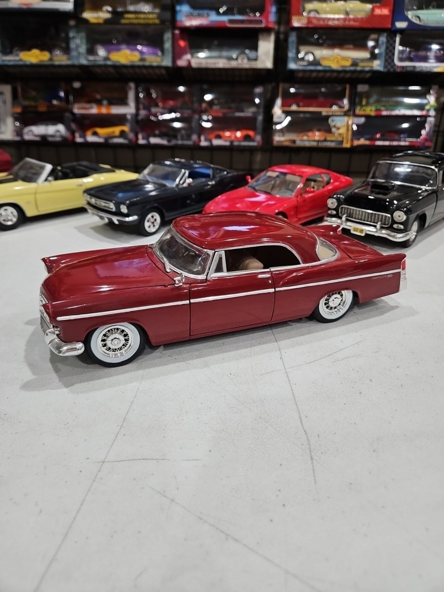 1956 Chrysler 300B Dark Red Scale 1/18 Maisto Die Cast - NO BOX