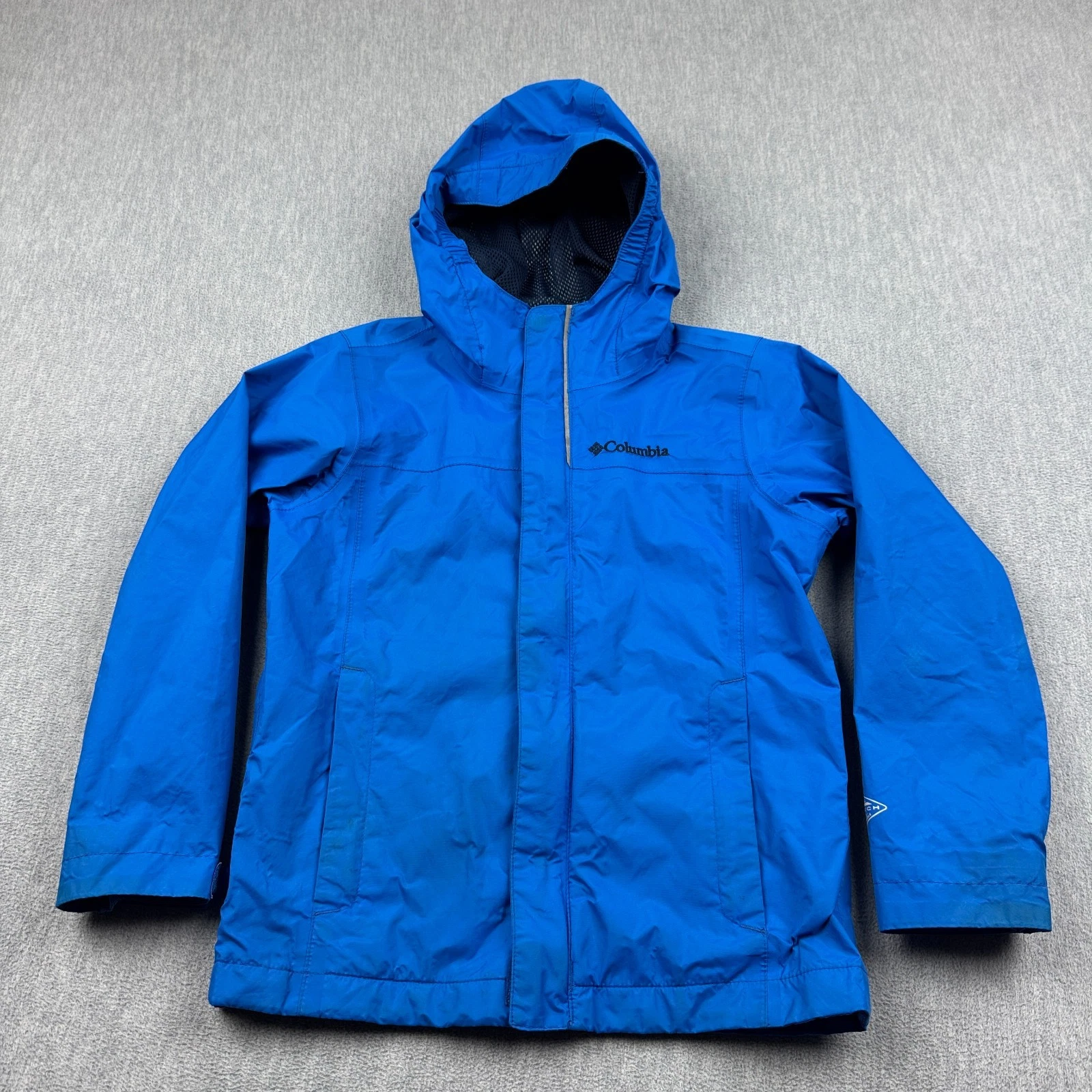 Columbia Jacket Youth Boys XS 6/7 Blue Watertight Waterproof Raincoat Hooded
Opens in a new window o