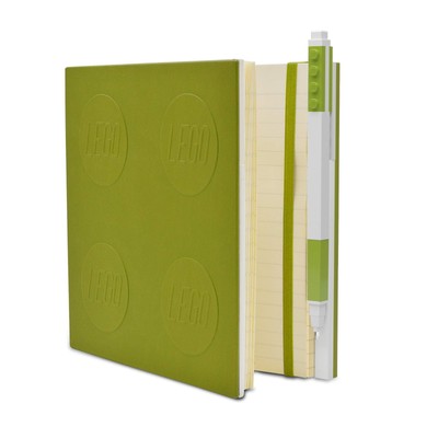iQ LEGO Stationery Gel Pen Notebook - Lime Green