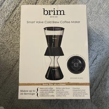 Brim Smart Valve Cold Brew Coffee Maker Model Number 62869
