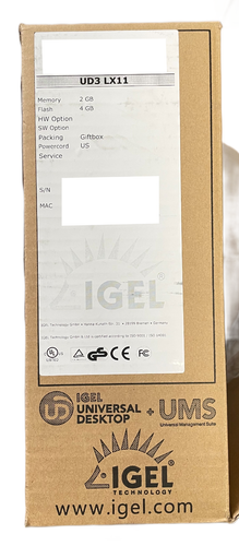 IGEL Universal Desktop UD3 LX Thin Client – Quad-Core, Dual-Display Ready - 第 7/7 張圖片