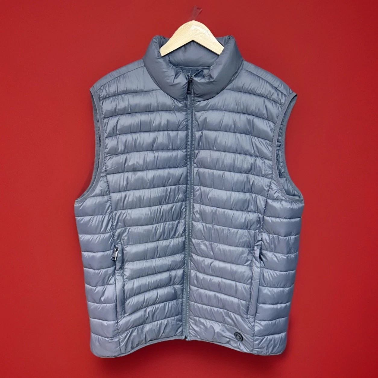OCK Jacket Vest Adult Size XL NWT Gray Sleeveless Outdoors Casual Mens