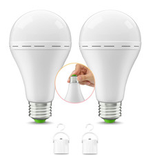 246 Pack Rechargeable Emergency Light Bulb For Power Outage Battery Operated