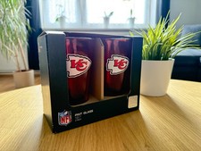 NFL Kansas City Chiefs kufel szklanki zestaw 2 szt. 475 ml