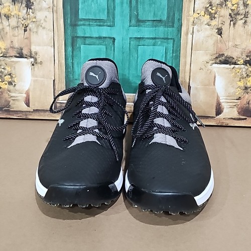 Puma Golf Herren Proadapt Alphacat Golfschuh ohne Spikes - Schwarz Hybrid 12 - Bild 2 von 8