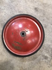 antique official soap box derby rubber tires metal red wheels car vtg rare