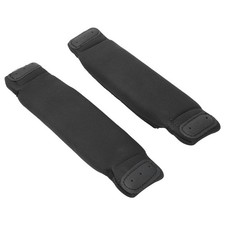 A Pair Of Black Kiteboard Kitesurfing Surf Board Foot Straps Replacement Fo VNGD