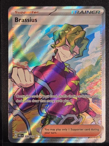 Brassius #135 Pokemon Prismatic Evolutions - Bild 1 von 2